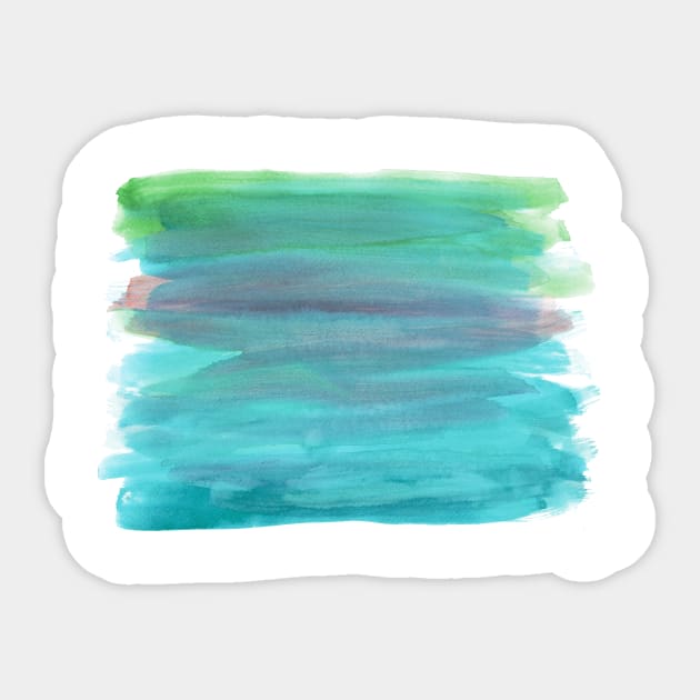 watercolor gradient painting Sticker by iambolders